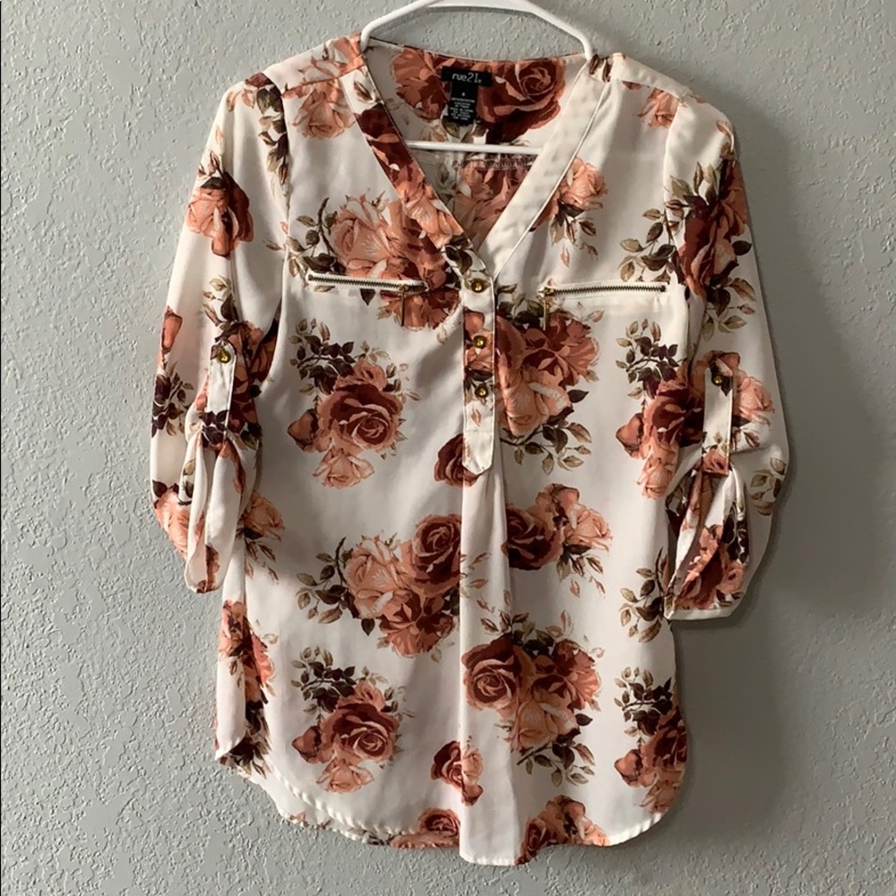 Floral blouse